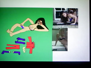 Natalie With Lesbians Masturbates In Bedroom Kissing