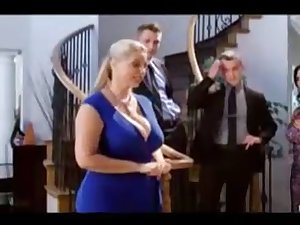 Big boobs stepmom seduced by son for sex